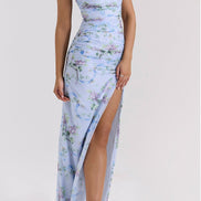 Essential Baby Slit Maxi Dress