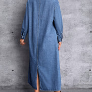 Essential Structured Denim Maxi