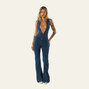 Essential Effortless Denim Jumpsuit