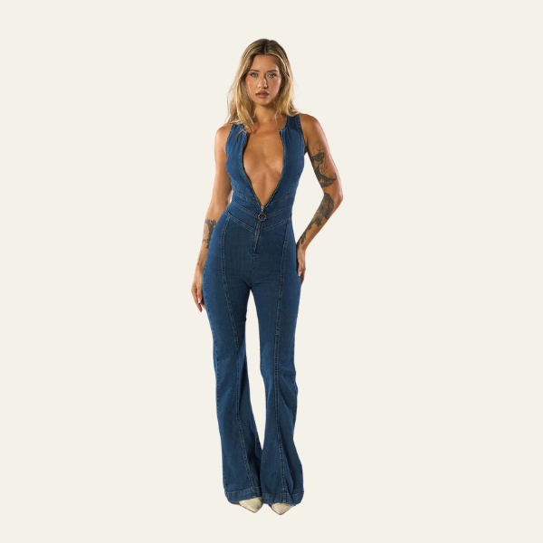 Essential Effortless Denim Jumpsuit