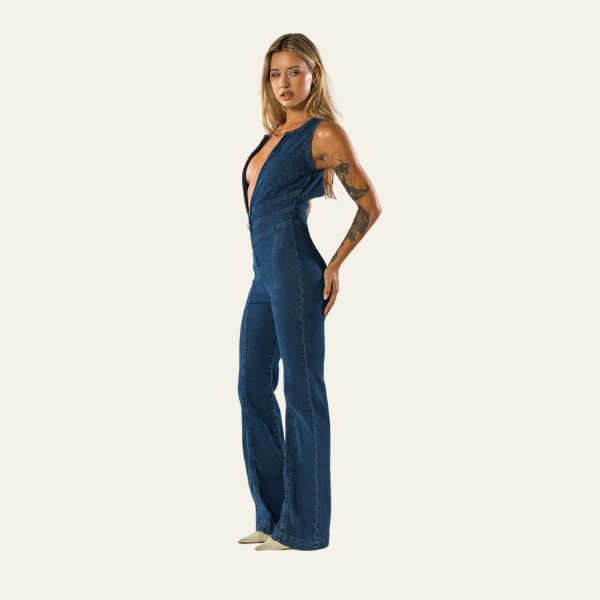Essential Effortless Denim Jumpsuit