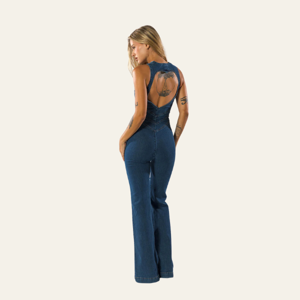 Essential Effortless Denim Jumpsuit