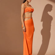 Essential Two Piece Rope Strap Maxi