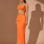 Essential Two Piece Rope Strap Maxi