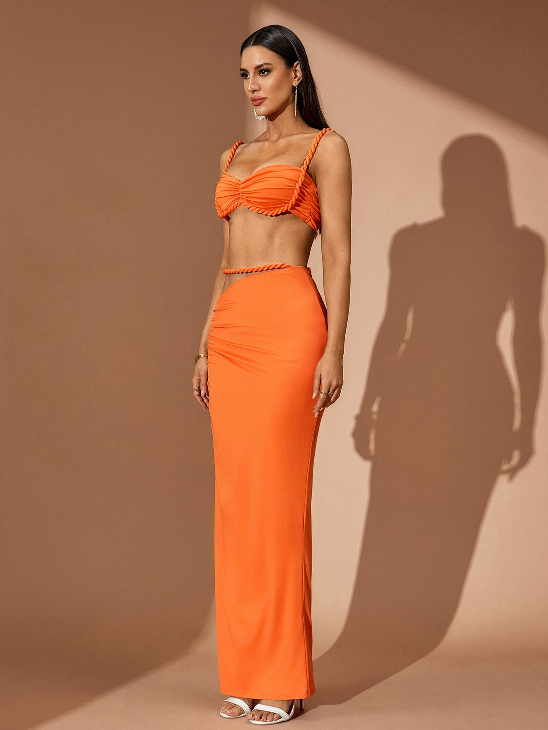 Essential Two Piece Rope Strap Maxi