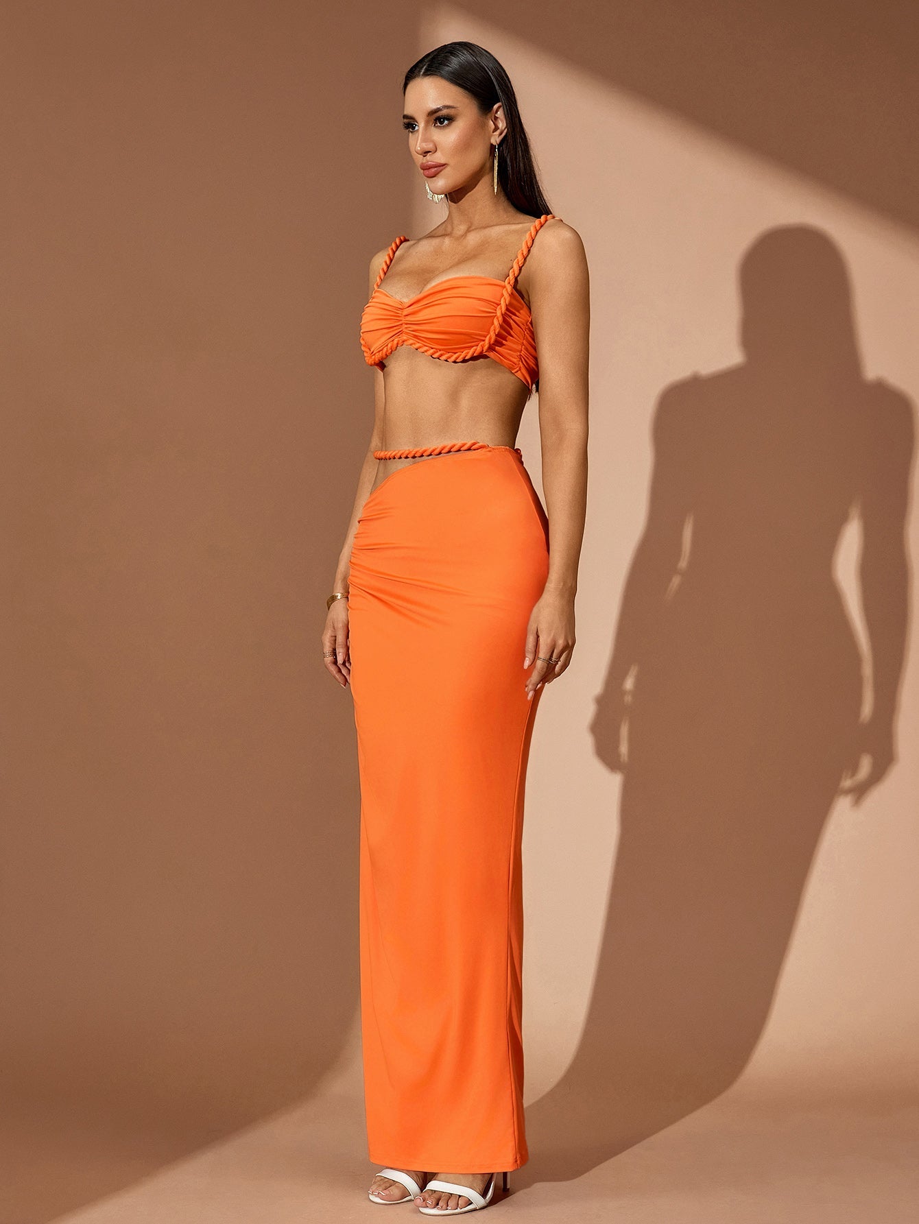 Essential Two Piece Rope Strap Maxi