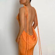 Essential Bare Back Maxi Dress
