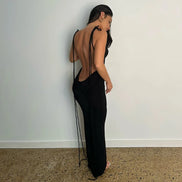 Essential Bare Back Maxi Dress