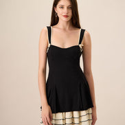 Essential Noir Divine Mini Dress
