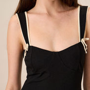 Essential Noir Divine Mini Dress